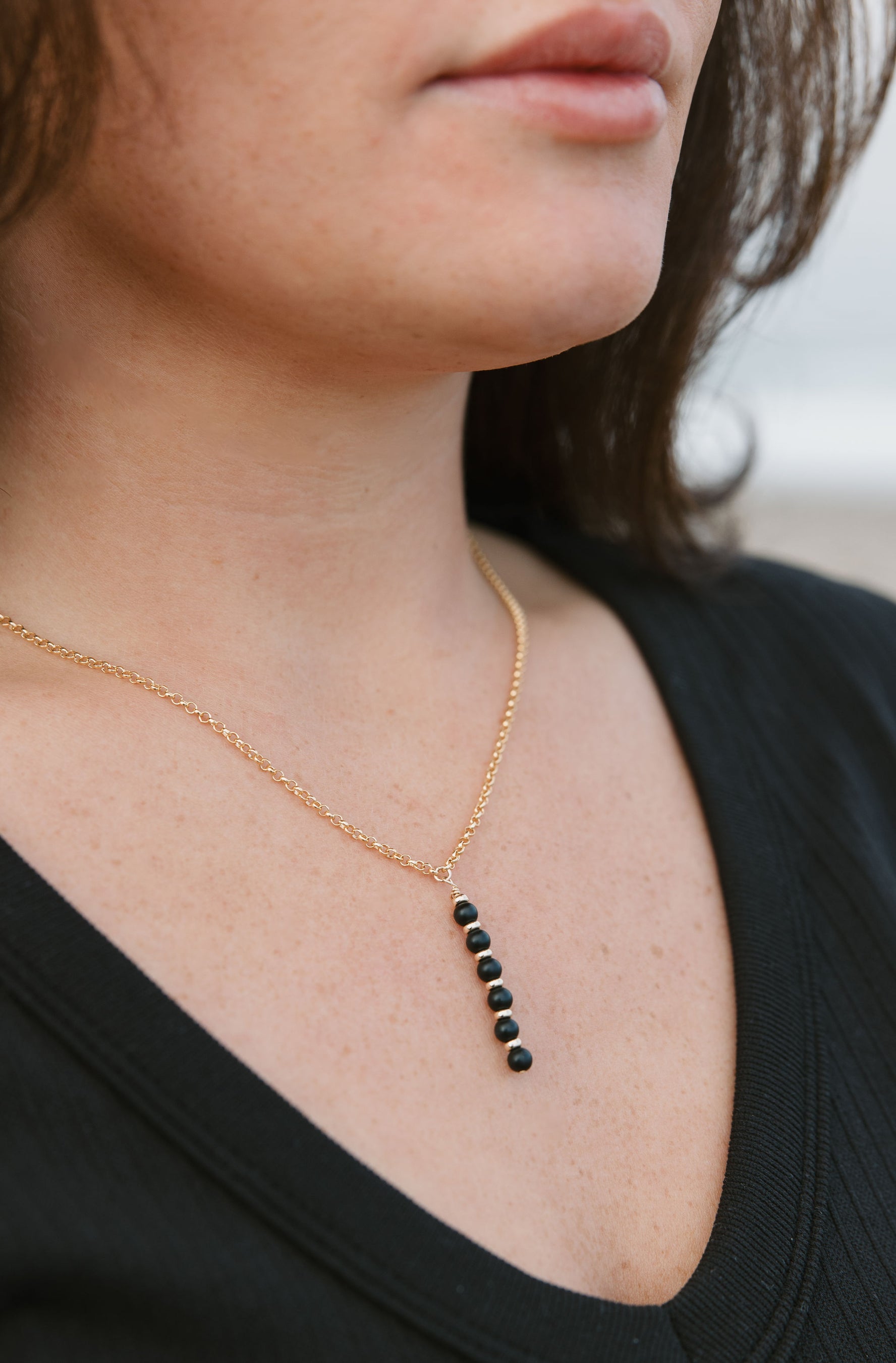 Noir Soleil Necklace