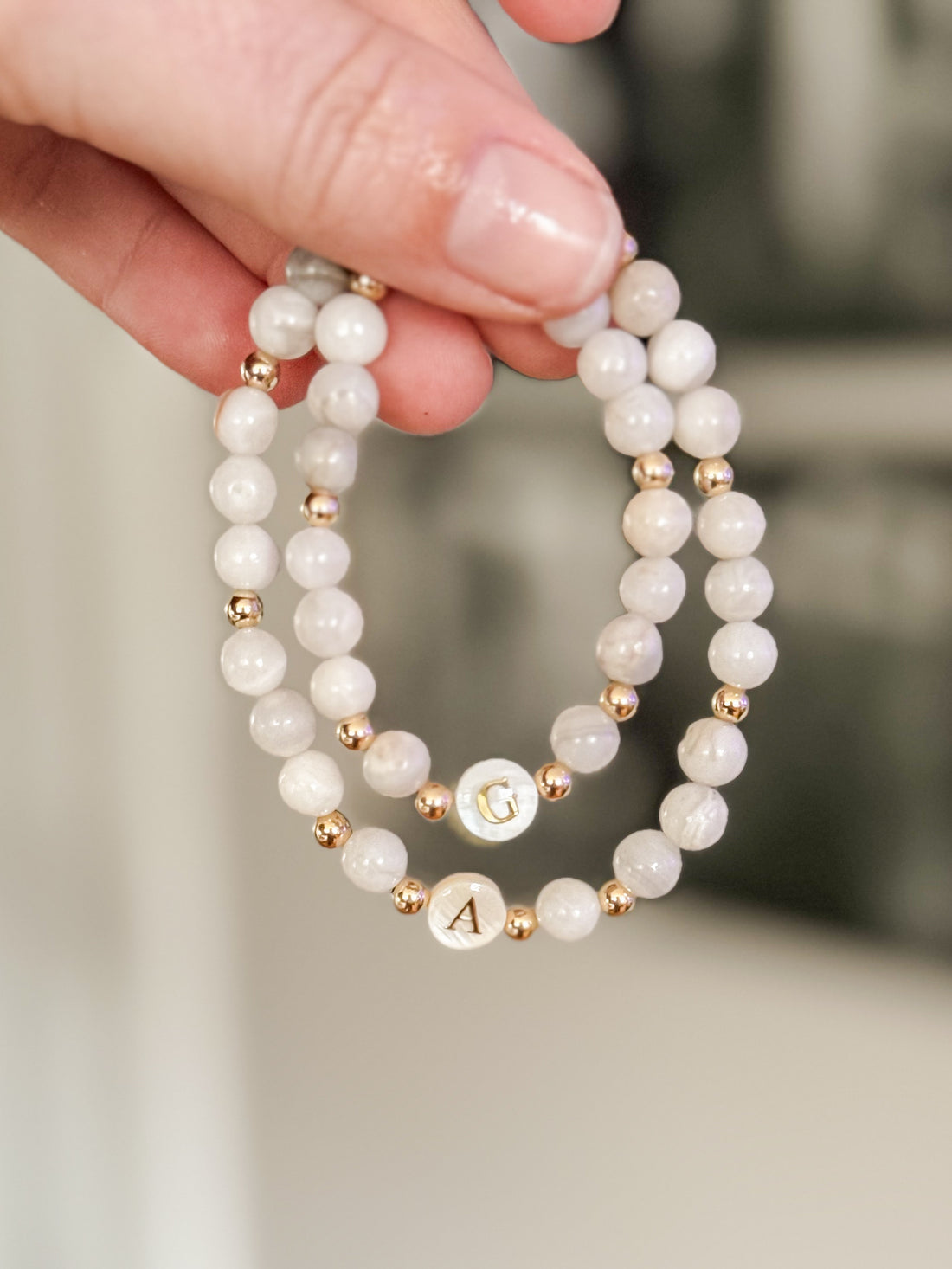Mommy & Me Initial Bracelets