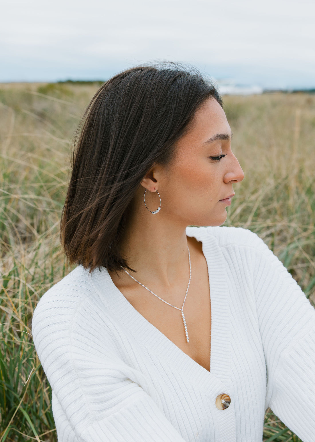 Moonlit Glow Hoops