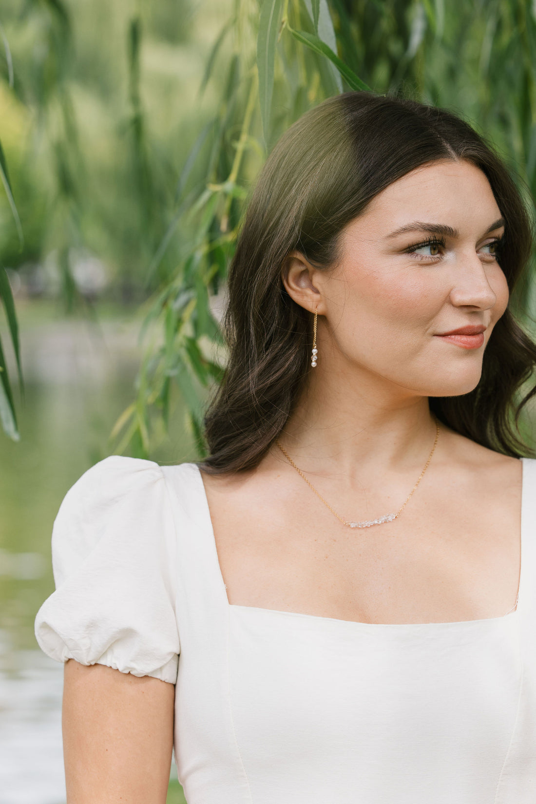 Herkimer Eleven Necklace