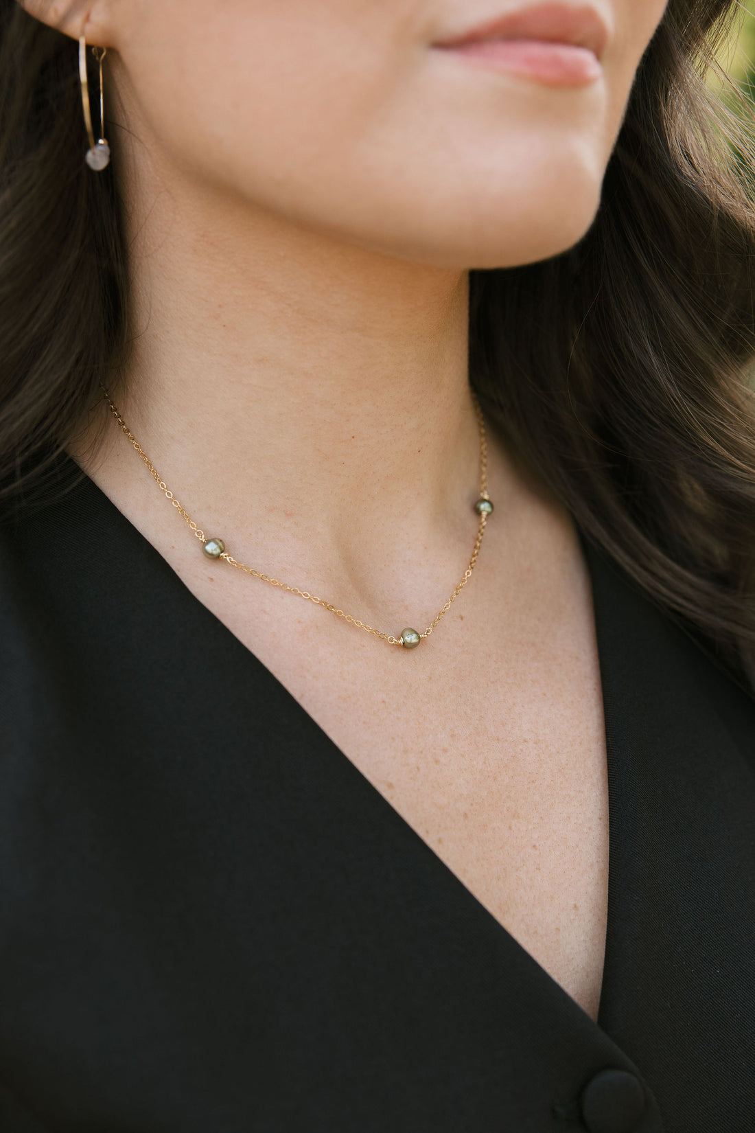 Olive Drift Necklace