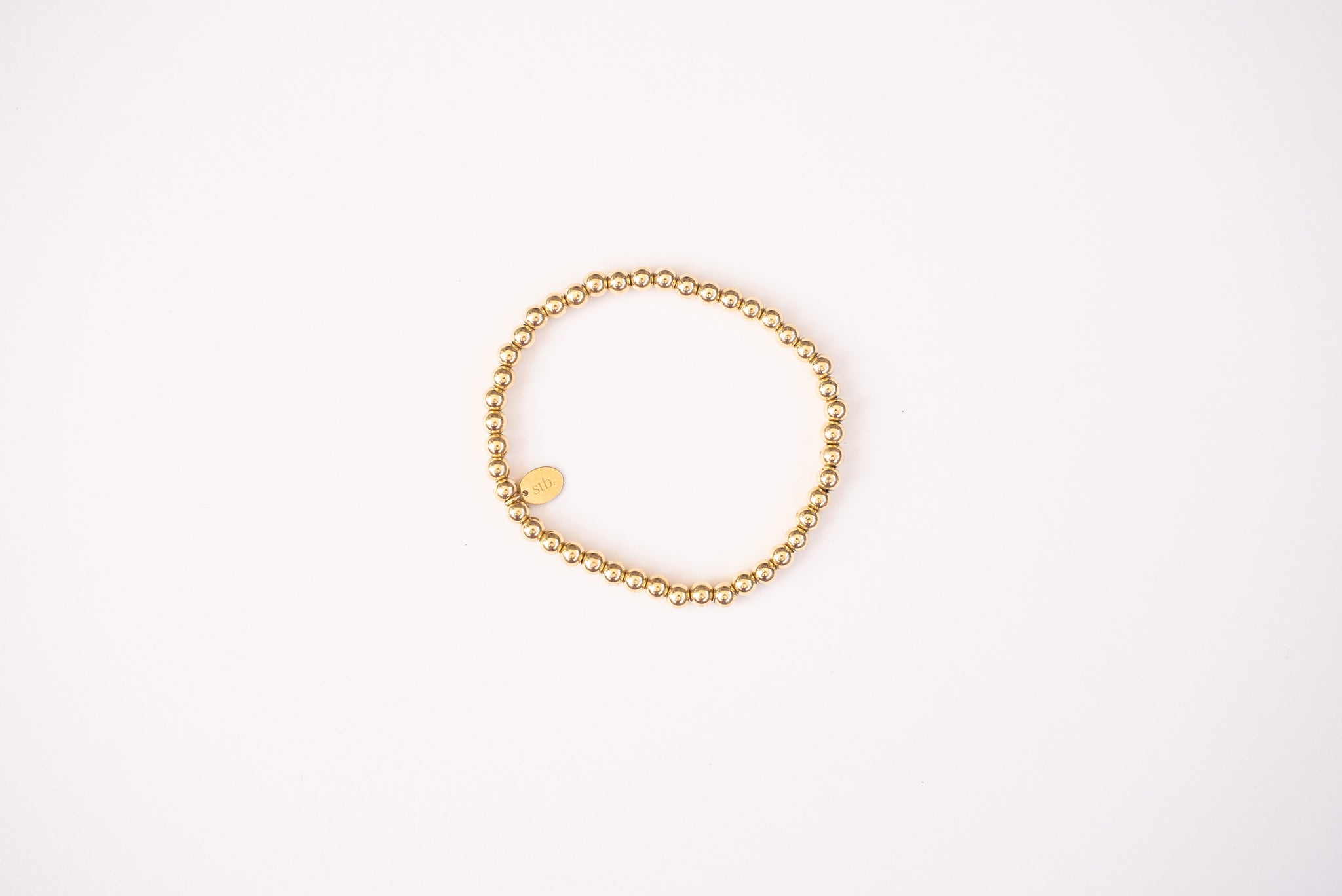 Gold-Filled Beaded Bracelet