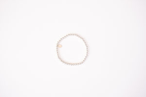 Sterling Silver Beaded Bracelet